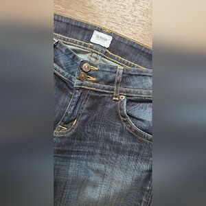 Hudson Jeans Classic Blue Denim with Contrast Stitching